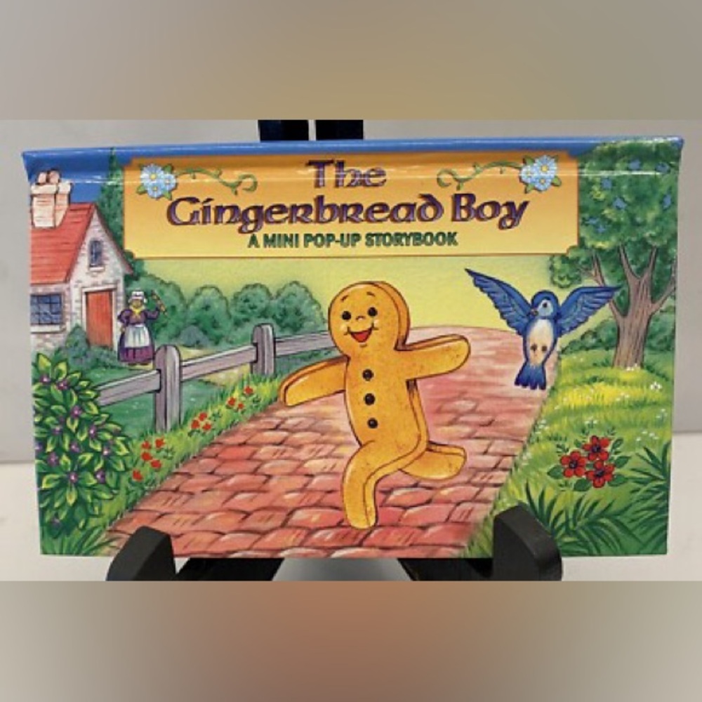 Gingerbread Boy Mini Pop-Up Storybook